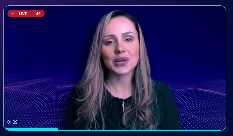 Página de vendas com vídeo em tela cheia e o checkout sendo revelado logo abaixo